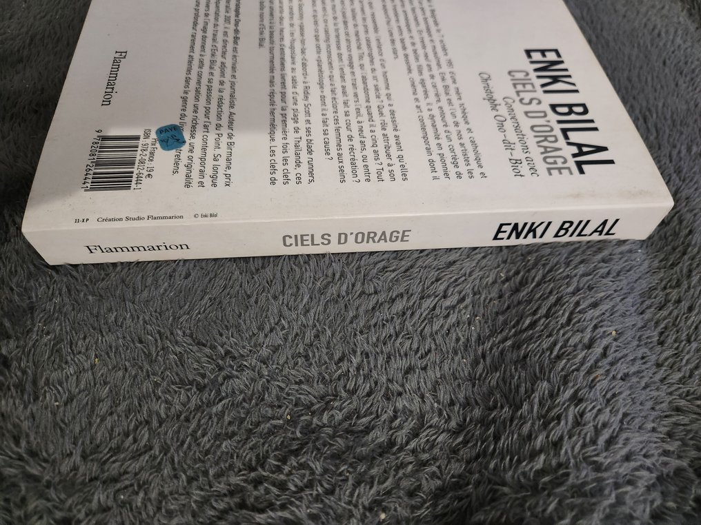 Bilal - Ciels d'orage + dédicace - B - 1 Album - Első kiadás - 2011 #2.1