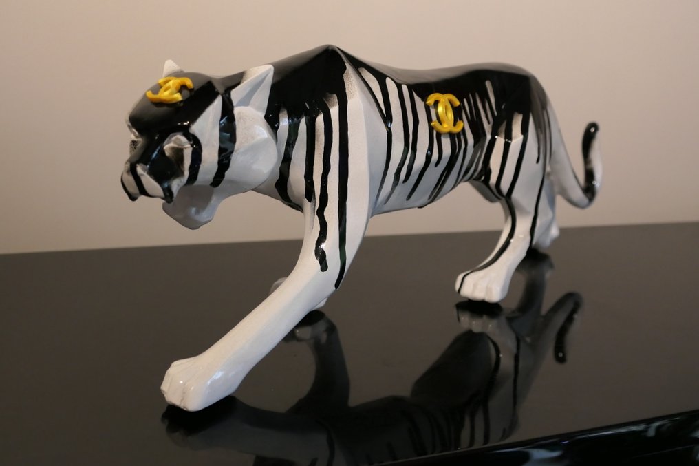 Rich'ART - Panthère version Chanel - XL Size : 46 cm de long #1.0