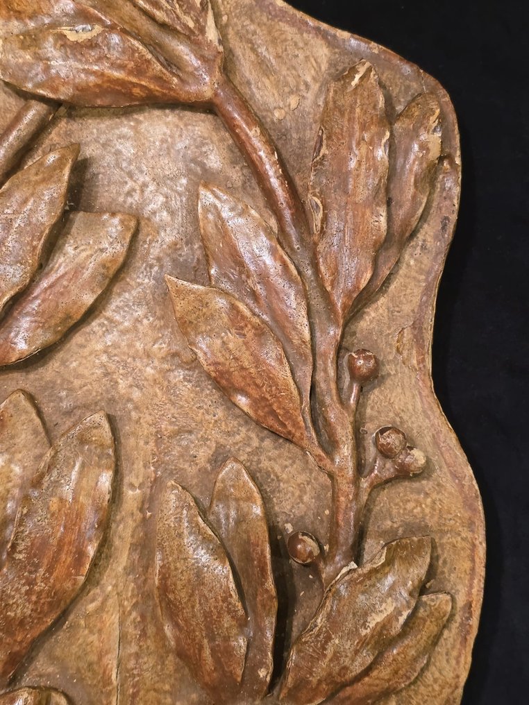 Wall sconce (4) - Wood - Important wood appliques #3.2