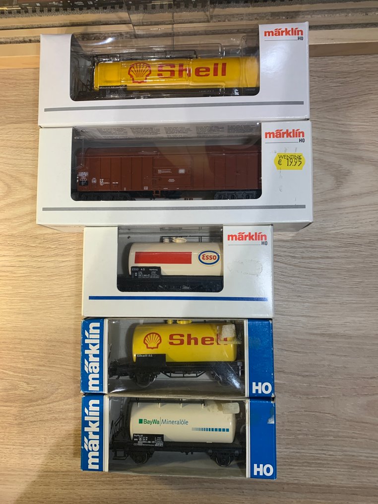 Märklin H0 - Godsvagn för modelltåg (5) #1.0