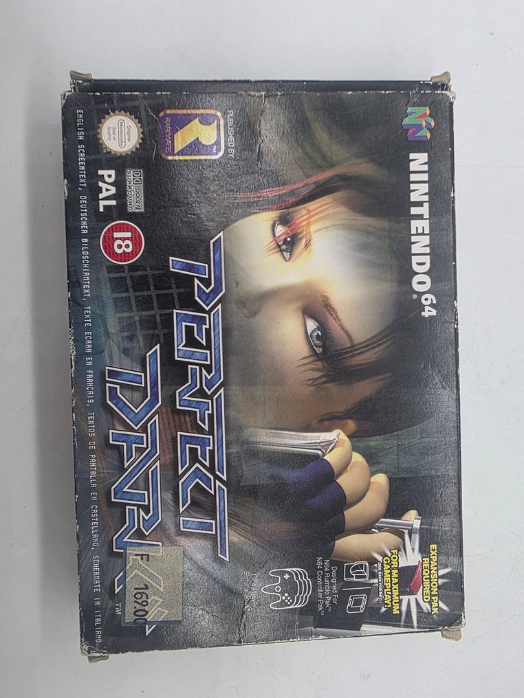 Nintendo - Nintendo 64 - STOCK RARE - N64 1st print - PERFECT DARK  EUR PAL edition - Video game - In original box #3.2