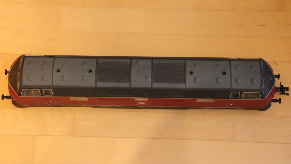 Eigenbau 1 - Πετρελαιοκίνητη-υδραυλική μηχανή τρένου (1) - Πετρελαιοϋδραυλική ατμομηχανή BR 221 με ήχο πετρελαίου. - DB #4.3