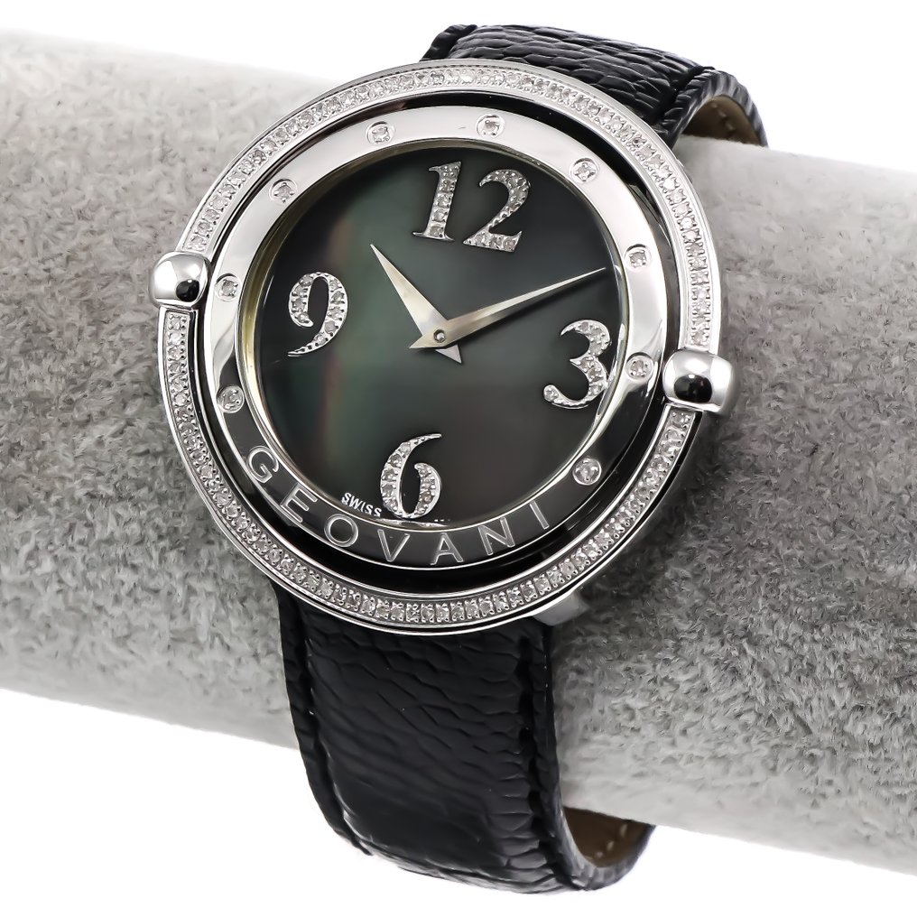 GEOVANI - Swiss Diamond Watch - GOL517-SL-D-8 - Ingen reservasjonspris - Dame - 2010-2020  #2.1