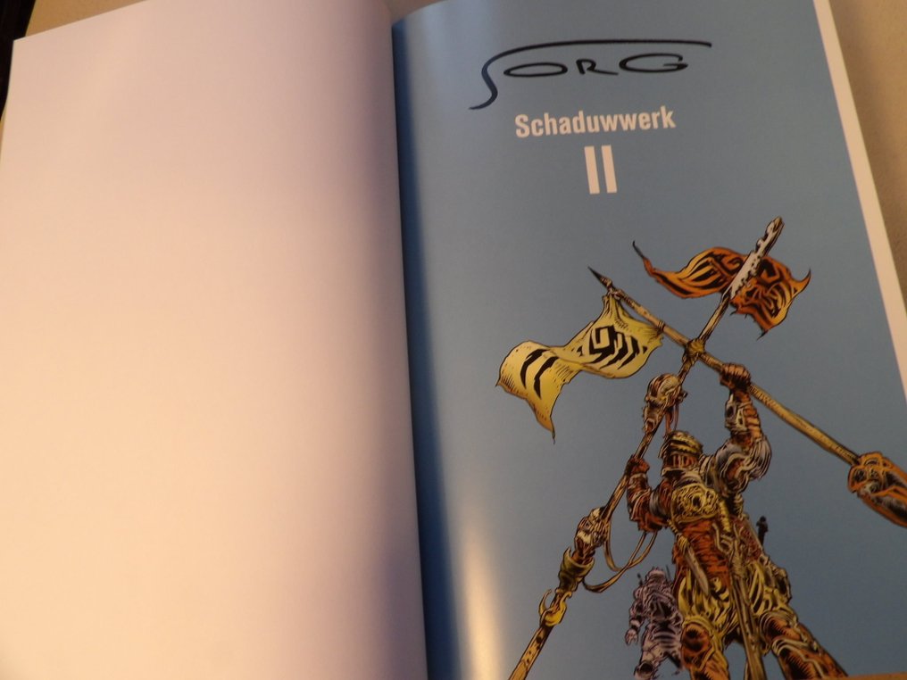 Jorg de Vos Schaduwwerk 1 + 2 - [met overzicht van artwork o.a. Storm] - 2x luxe hc - gesigneerd - 2 luxe 专辑 - 第一版 - 2012/2015 #4.3