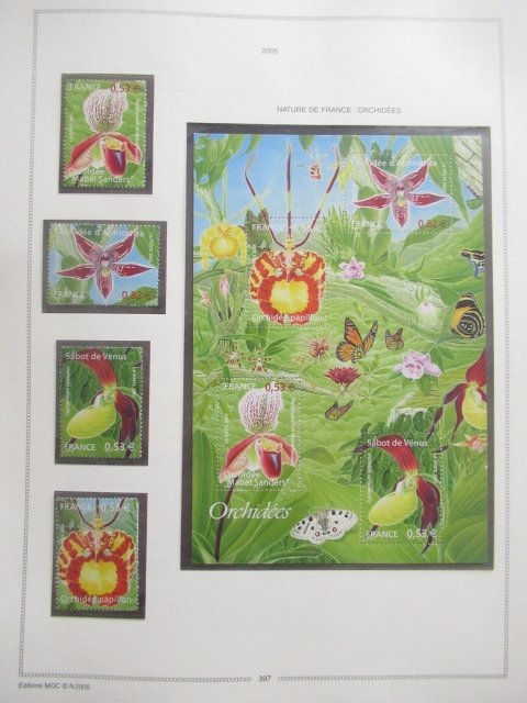 法国 2005 - 精彩的邮票、邮票册和集邮簿 #1.0