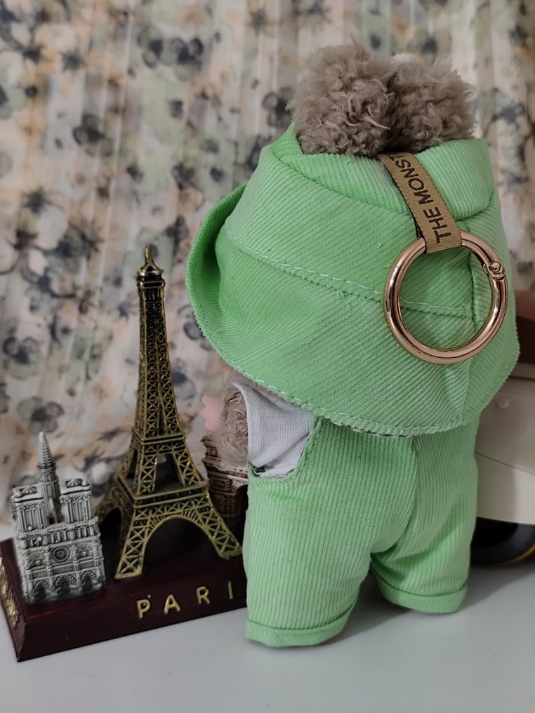 Pop Mart - Plys legetøj Conjunto look ropa para Labubu monstruito verde #4.3