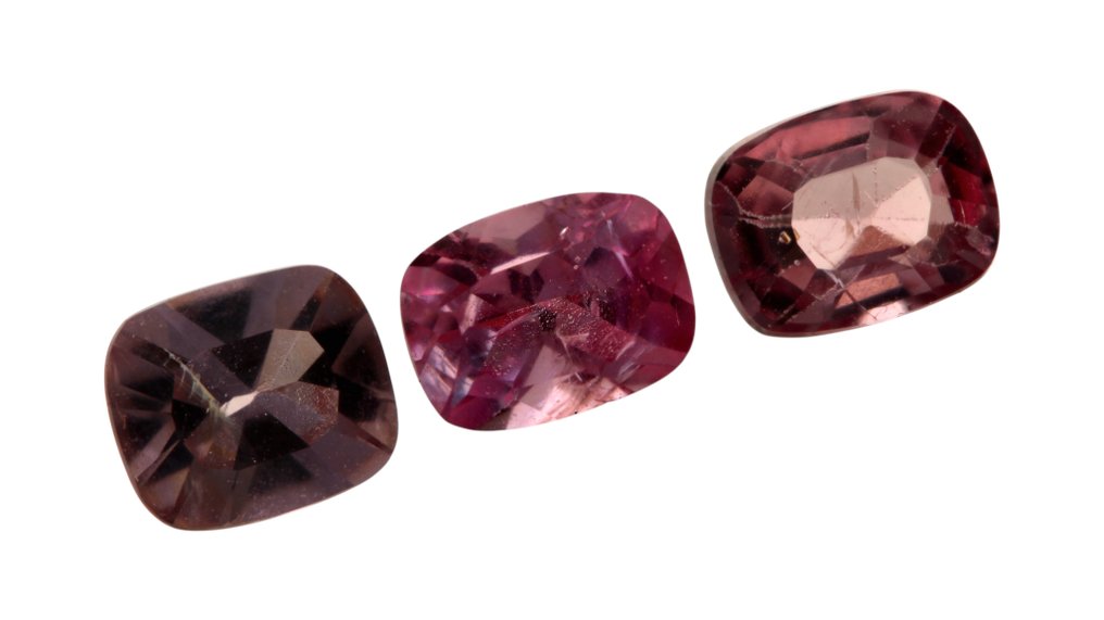 Ingen mindstepris - 3 pcs Violet, Lyserød Spinel - 1.73 ct - Instituto Gemólogico Español (IGE) #4.3