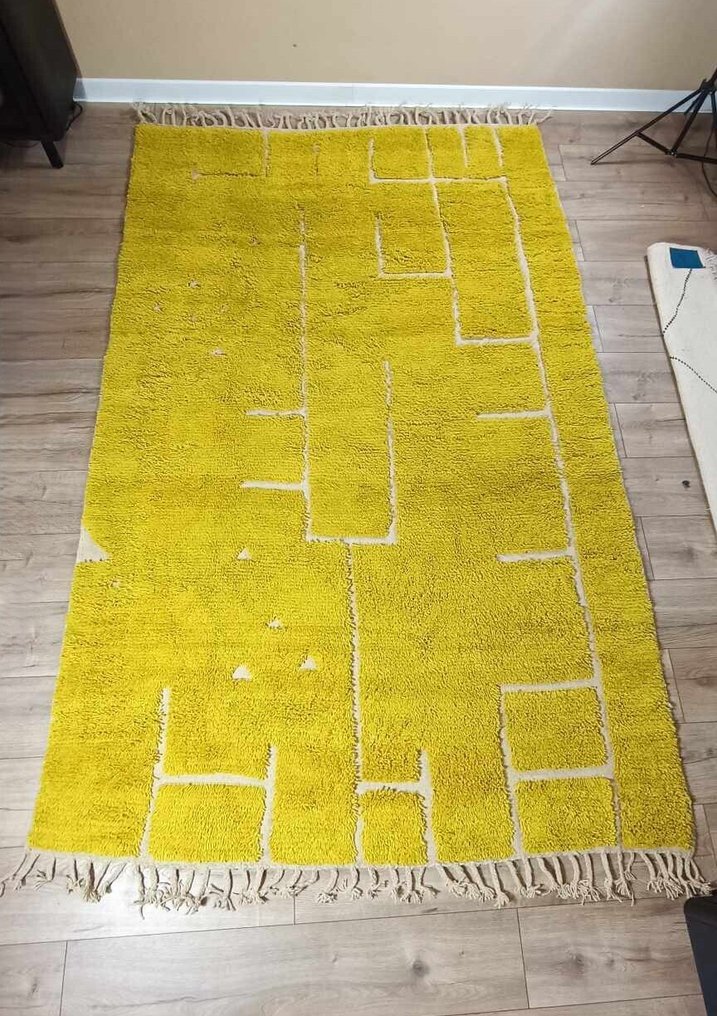 Berbertæppe, gulvtæppe Beni Mellal-tæppe - Tæppe - 317 cm - 201 cm - #B7.8 #1.0