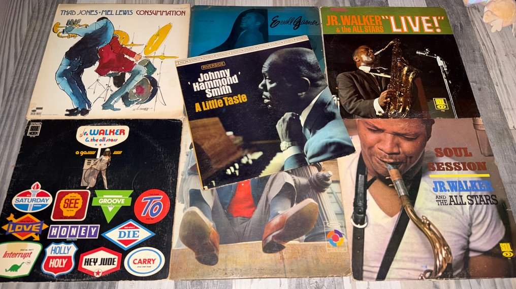 Jr. Walker & The All Stars, Various Artists/Bands in Jazz - Lot Of 7 Great Original Jazz Albums - Useita teoksia - LP-albumit (useita esineitä) - 1961 #1.0