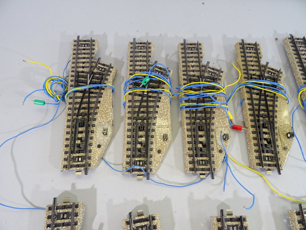 Märklin H0 - Conjunto de comboios (10) - 10 Weichen M Gleis #3.2
