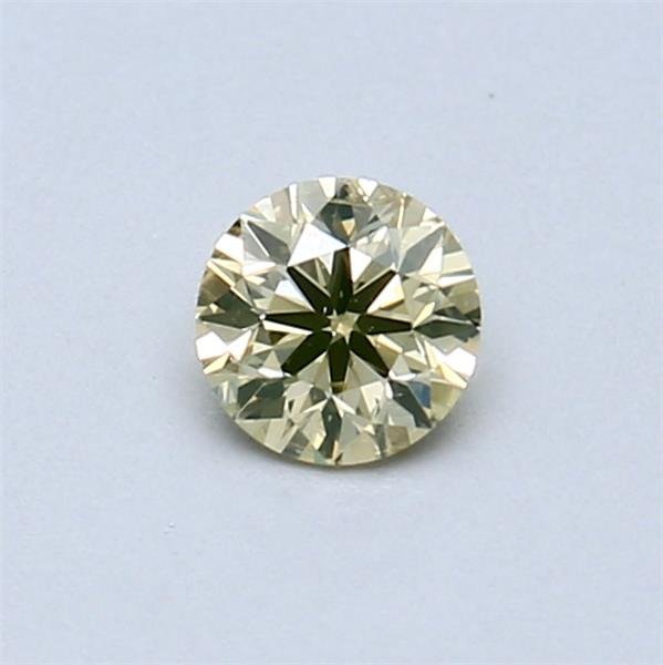 没有保留价 - 1 pcs 钻石  (天然色彩的)  - 0.30 ct - 圆形 - Fancy 绿色 黄色 - SI2 微内含二级 - 国际宝石研究院（IGI） #1.0