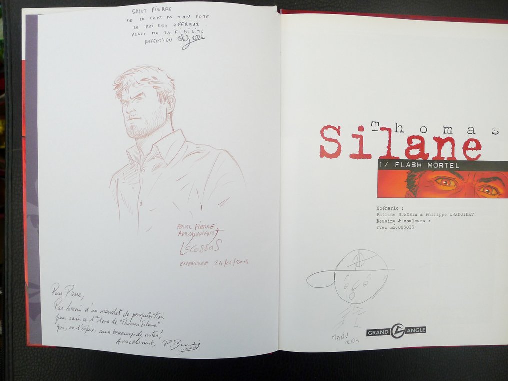 Thomas Silane T1 à T10 + dédicace - Série complète - 10x C - EO/Ré - 10 Album - 2004/2017 #2.1