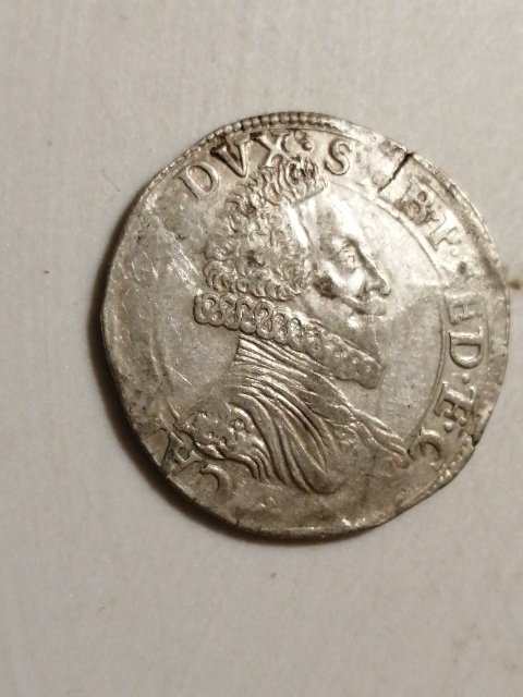 Italia Vercelli. Carlo Emanuele I (1580-1630). 2 Fiorini #4.3