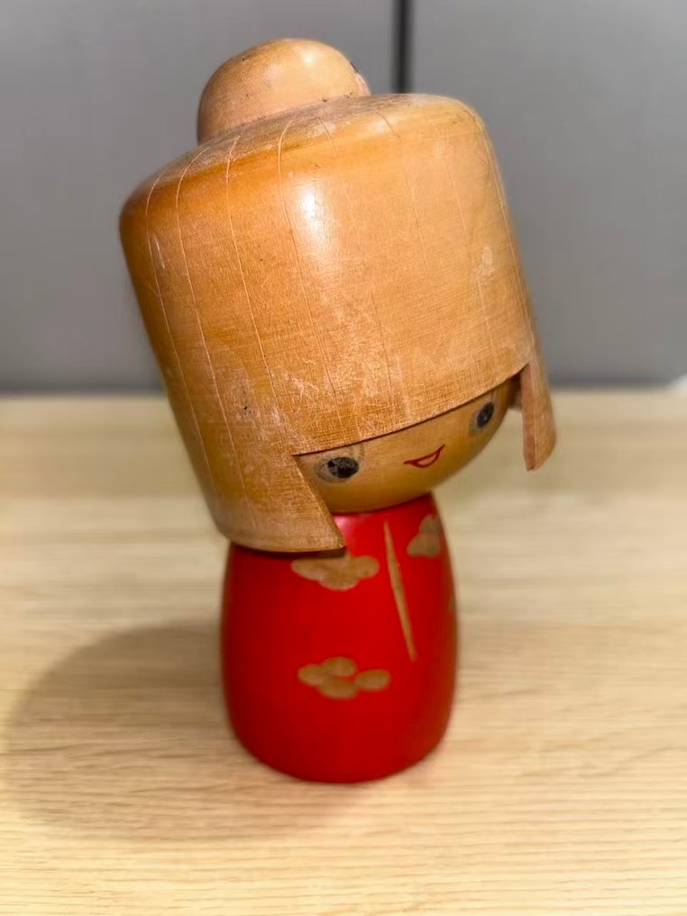 Statuette, Mustard Seed Doll - 15 cm - Træ #4.3