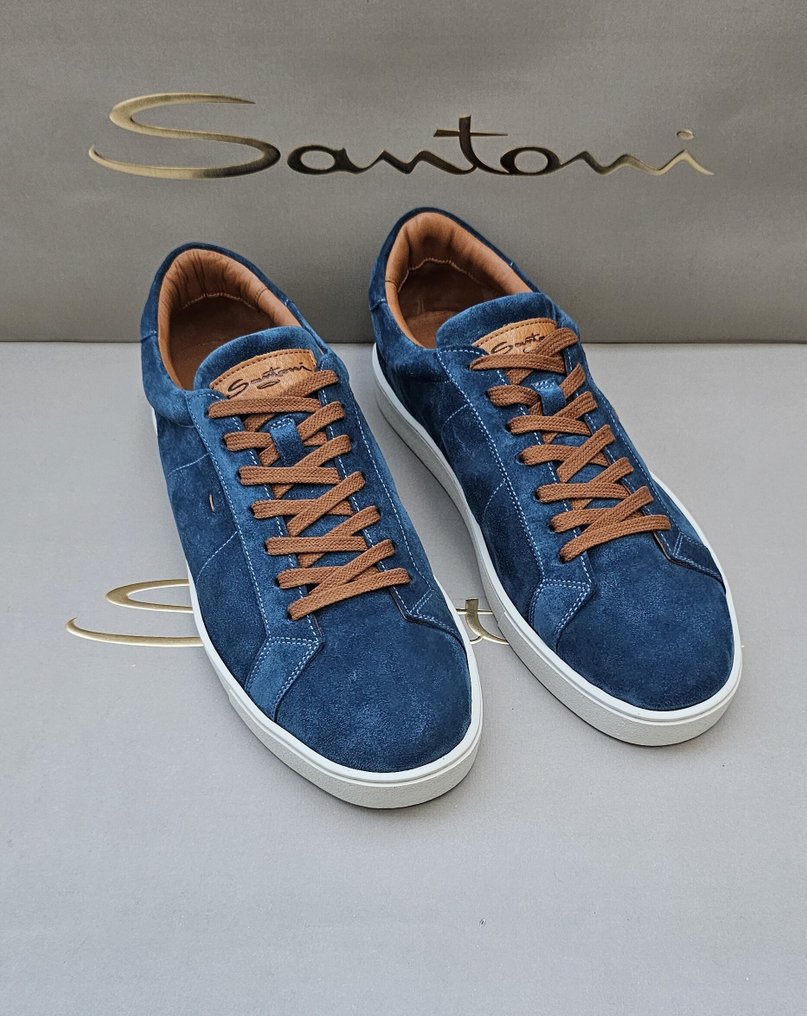 Santoni - Sneakers - Taille : EU 42.5, EU 42 - Neuf avec étiquette #1.0