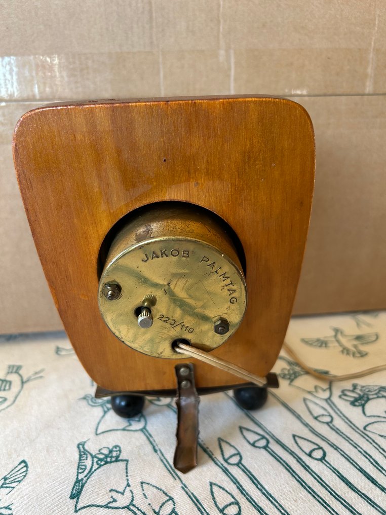 Επιτραπέζιο ρολόι -   Ξύλο - 1950-1960 - Jakob Palmtag #3.2