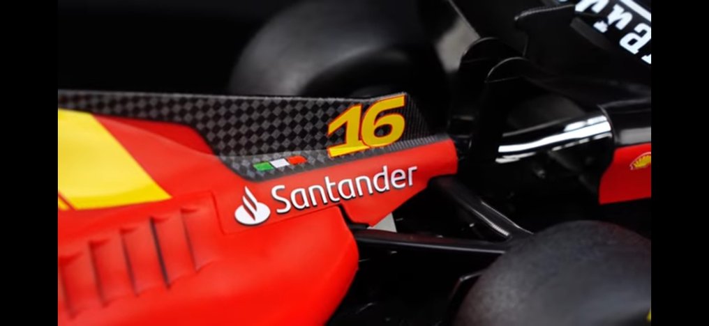 Maisto 1:10 - Model car - Ferrari SF23 #16 Charles Leclerc #4.3