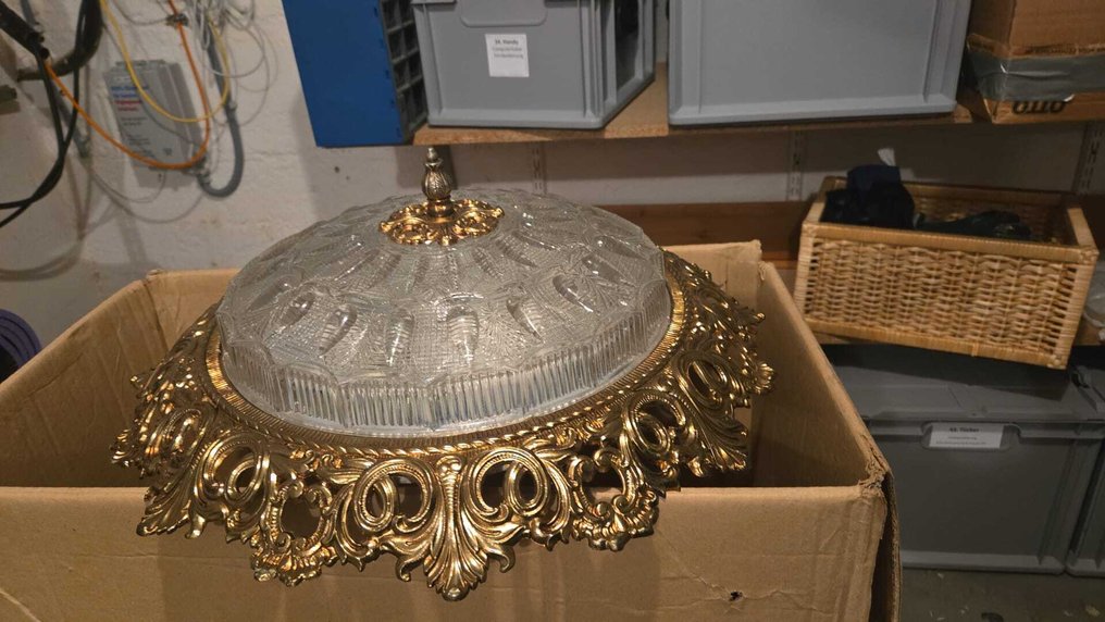 Lampenornament - Messingguss #2.1