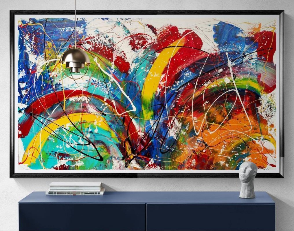 Luc Mora - Forest in fire  - XXL #1.0