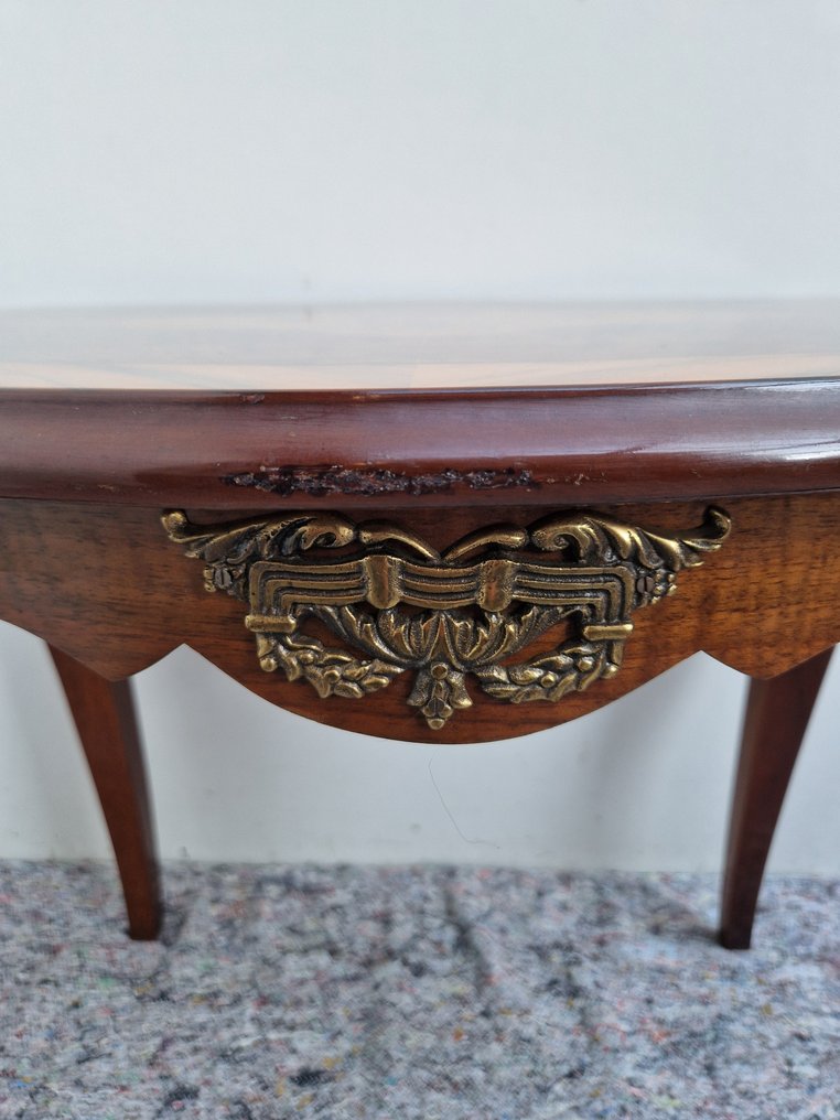 Louis XV stijl tafels - Nesting tables (2) - Mahogany, Bronze, Walnut #1.0