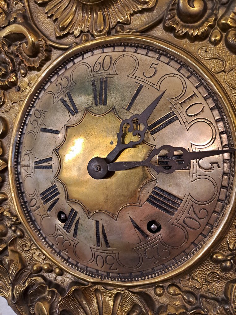 Comtoise clock -   Brass - 1850-1900 - Comtoise clock #2.1