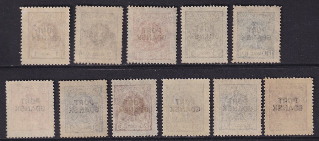 Ντανζιγκ 1925 - Λιμάνι Gdańsk. - Michel: 1/11 #1.0