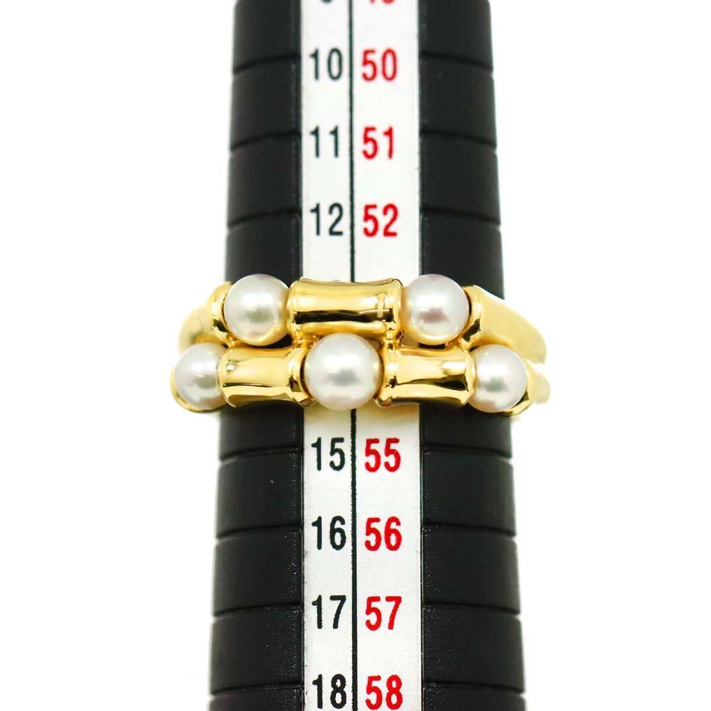 Mikimoto - Bague - 18 carats Or jaune #4.3