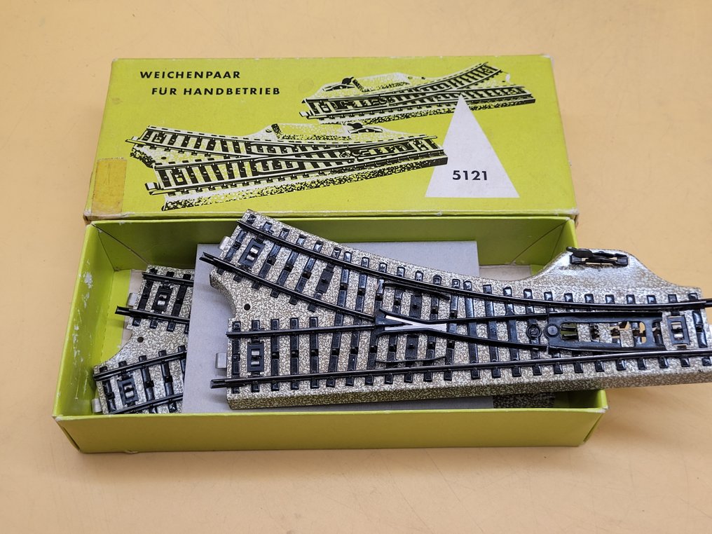 Märklin H0 - Model train rail set (60) - Large railway and wagon collection. #4.3