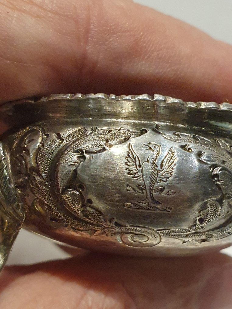 Solniță - Argint - lot de două obiecte #4.3