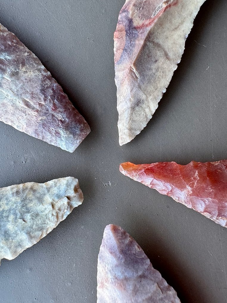 撒哈拉 燧石 箭头 - 50 mm  (没有保留价) #1.0