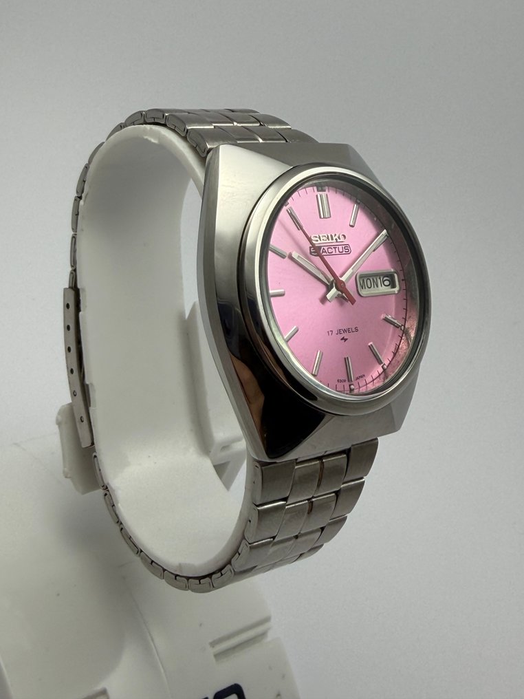 Seiko - Seiko 5 Automatic – 6309 Actus– White Dial – 1970s Vintage - Sans prix de réserve - Homme - 1970-1979 #1.0