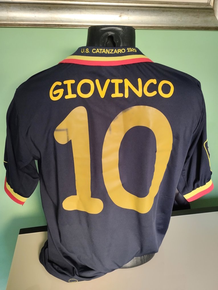 US Catanzaro - 義大利甲組足球聯賽 - Giuseppe Giovinco - 2016 - 足球衫 #1.0