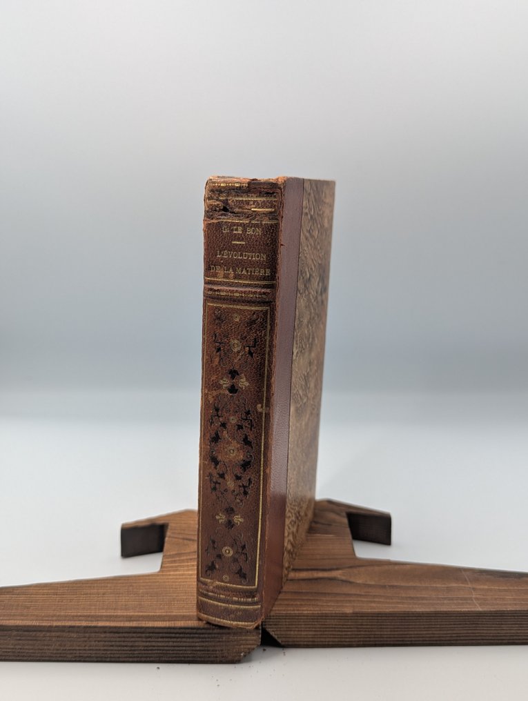 Gustave Le Bon - [Envoi autographe] L'évolution de la matière - 1917 #4.3