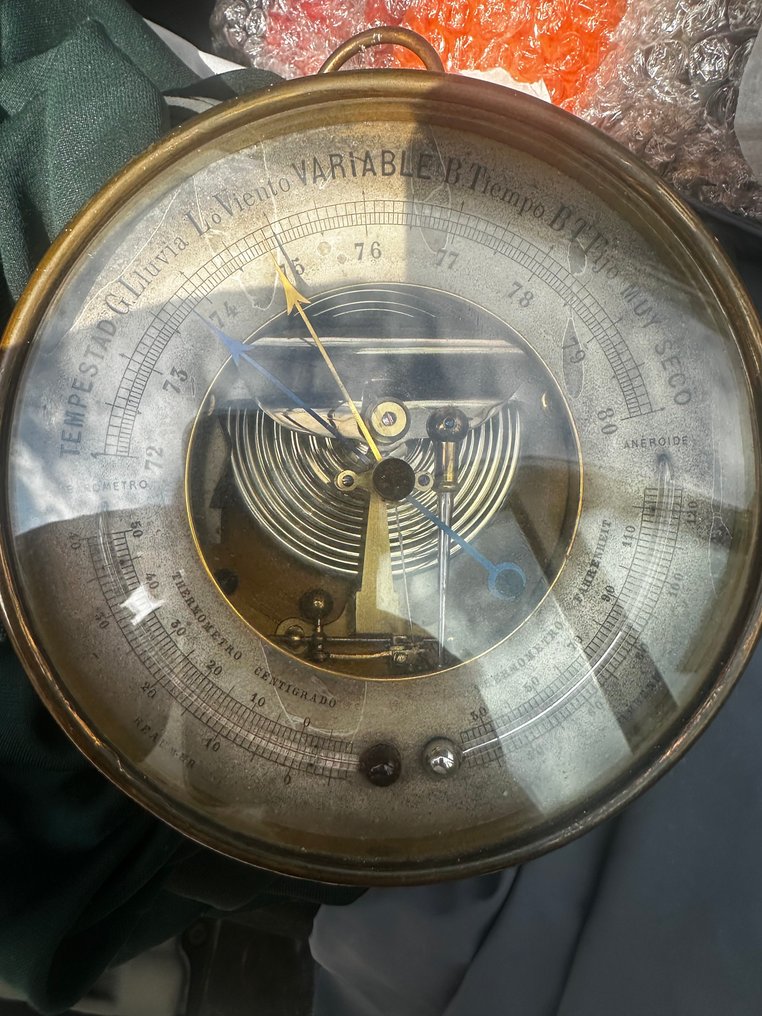 Barometer - Brass - Barometer thermometer #1.0