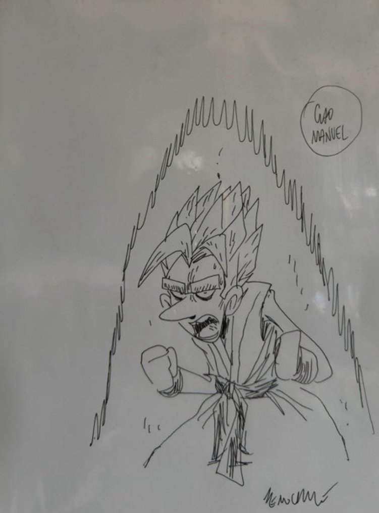 Zerocalcare - 1 Original drawing - Tributo a Dragon Ball - 2021 #2.1
