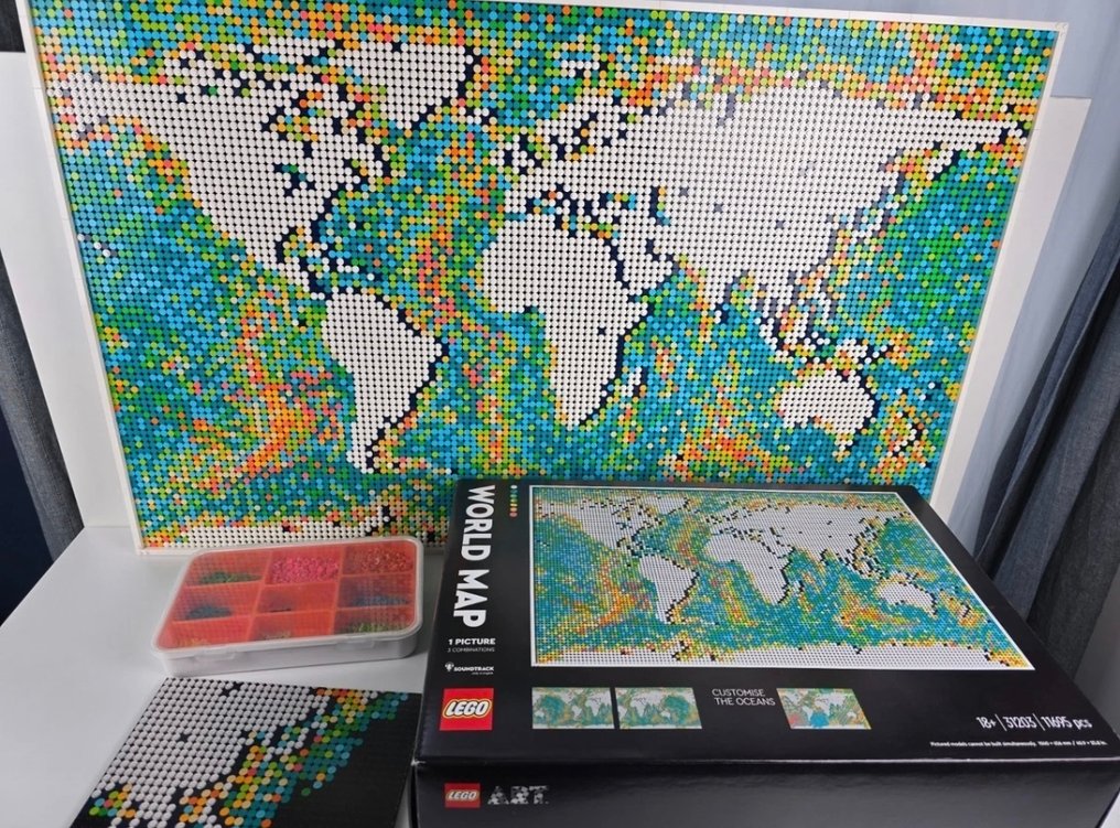 Lego Conjunto - 31203 - Art - WORLD MAP #3.2