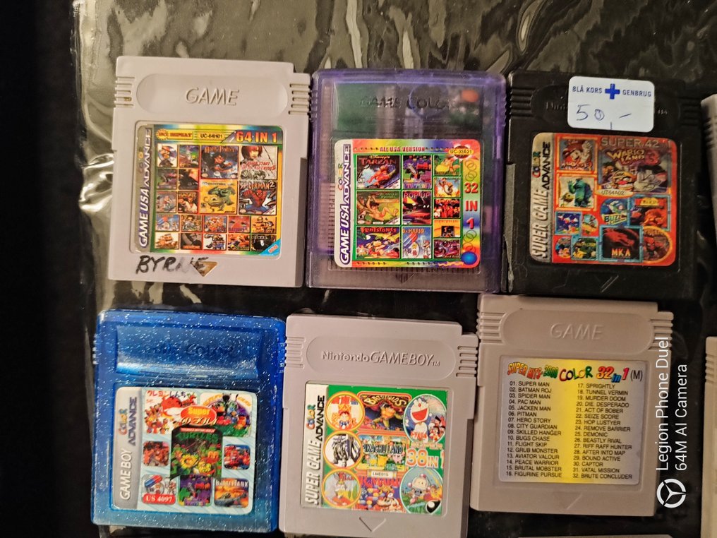 Nintendo - Wii u - A huge collection Wii, Wii U and Gameboy Color games - Videospill - I original eske #3.2