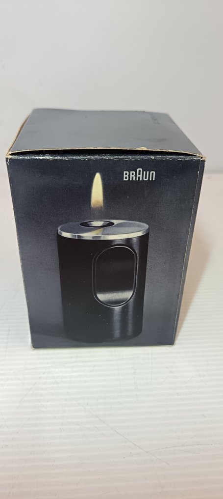 Braun - TFG 2 Tischfeuerzeug. - χωρίς τιμή ασφαλείας - Επιτραπέζιος αναπτήρας - μέταλλο και πλαστικό #1.0