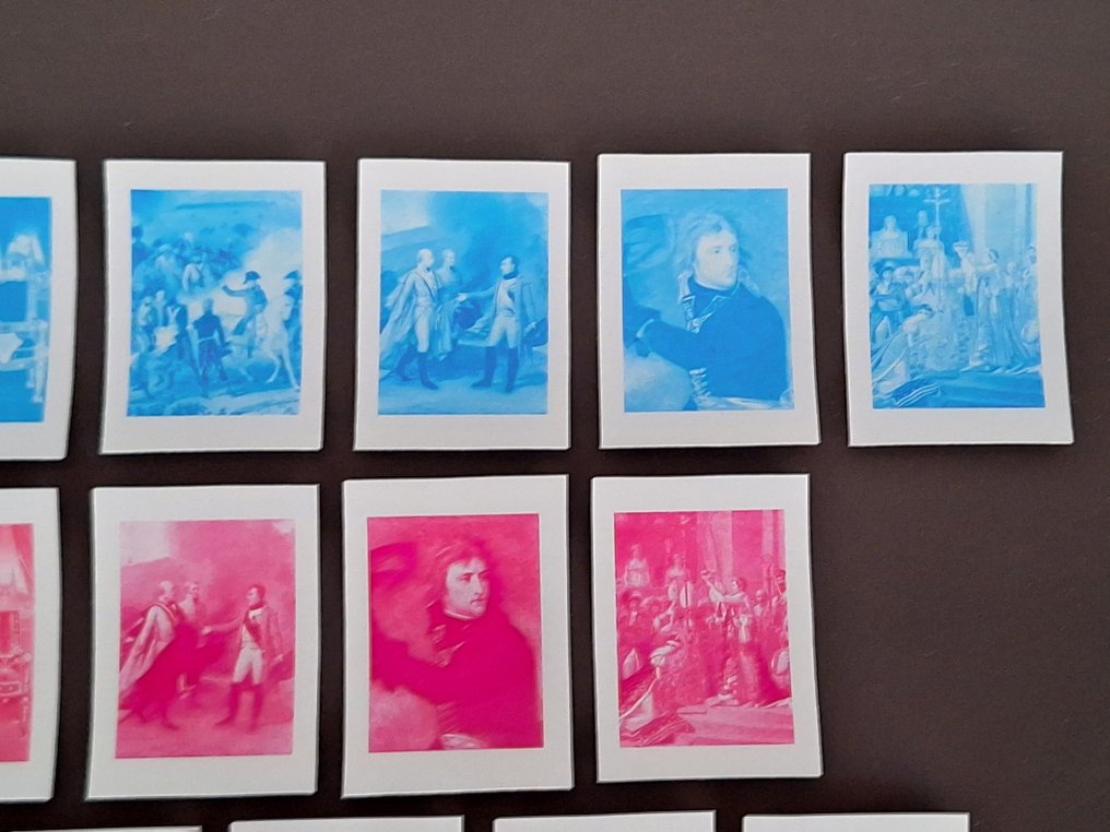 盧旺達 1969 - 49 张编号为 322/329 的拿破仑·波拿巴系列渐变色彩试印 #2.1