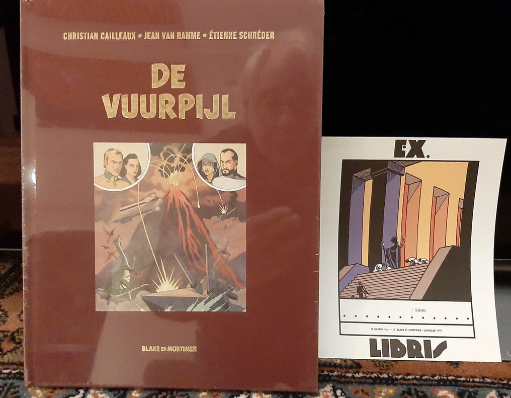 De U Straal - De Vuurpijl - luxe linnen HC - 1 Album - Gelimiteerde en genummerde oplage/2023 #1.0