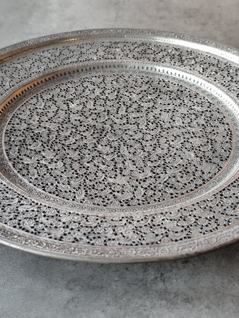 Πιάτο - Μέταλλο - Piatto inciso e cesellato #4.3