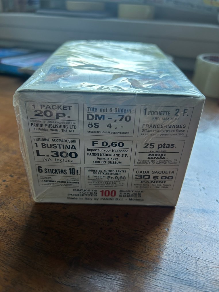 Panini USA 94 World Cup 100 PACKS (!) - 1 Sealed box - Excellent (EX) #2.1