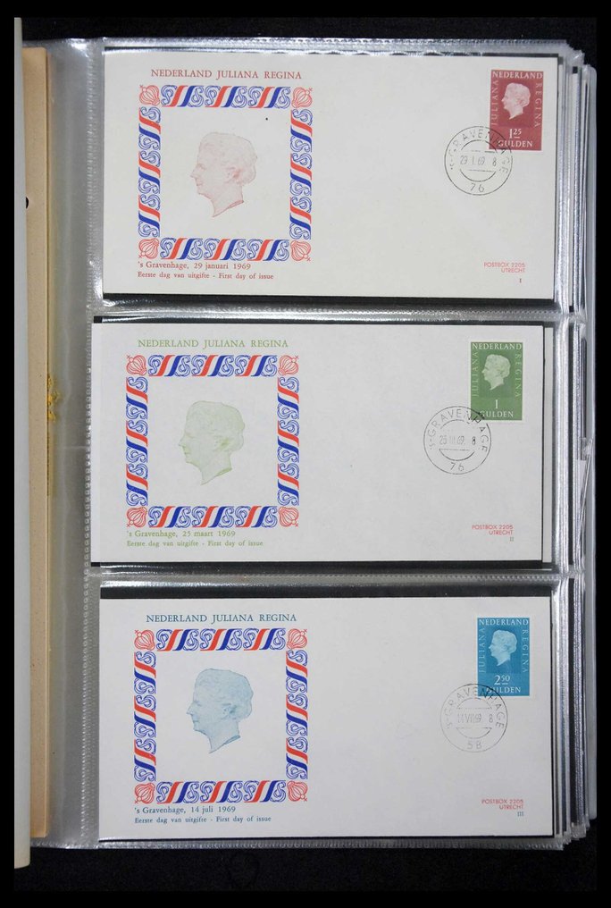 荷兰 1964/1991 - 荷兰FDC的收藏，包括特别项目 #1.0