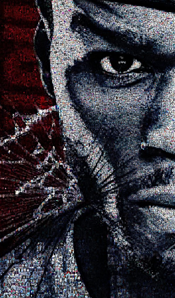 David Law - Crypto 50 Cent III - Format XL - 60x60 #3.2