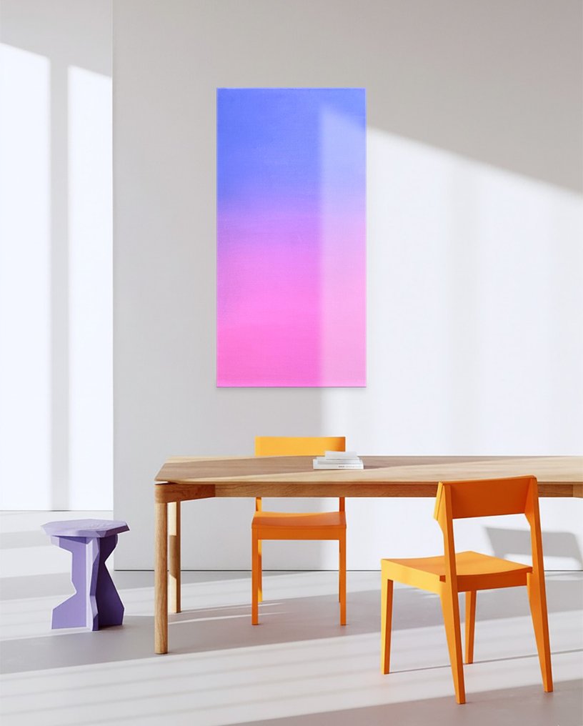 Sven Pels - "Deep Sky" - Contemporary Gradient Painting #3.2