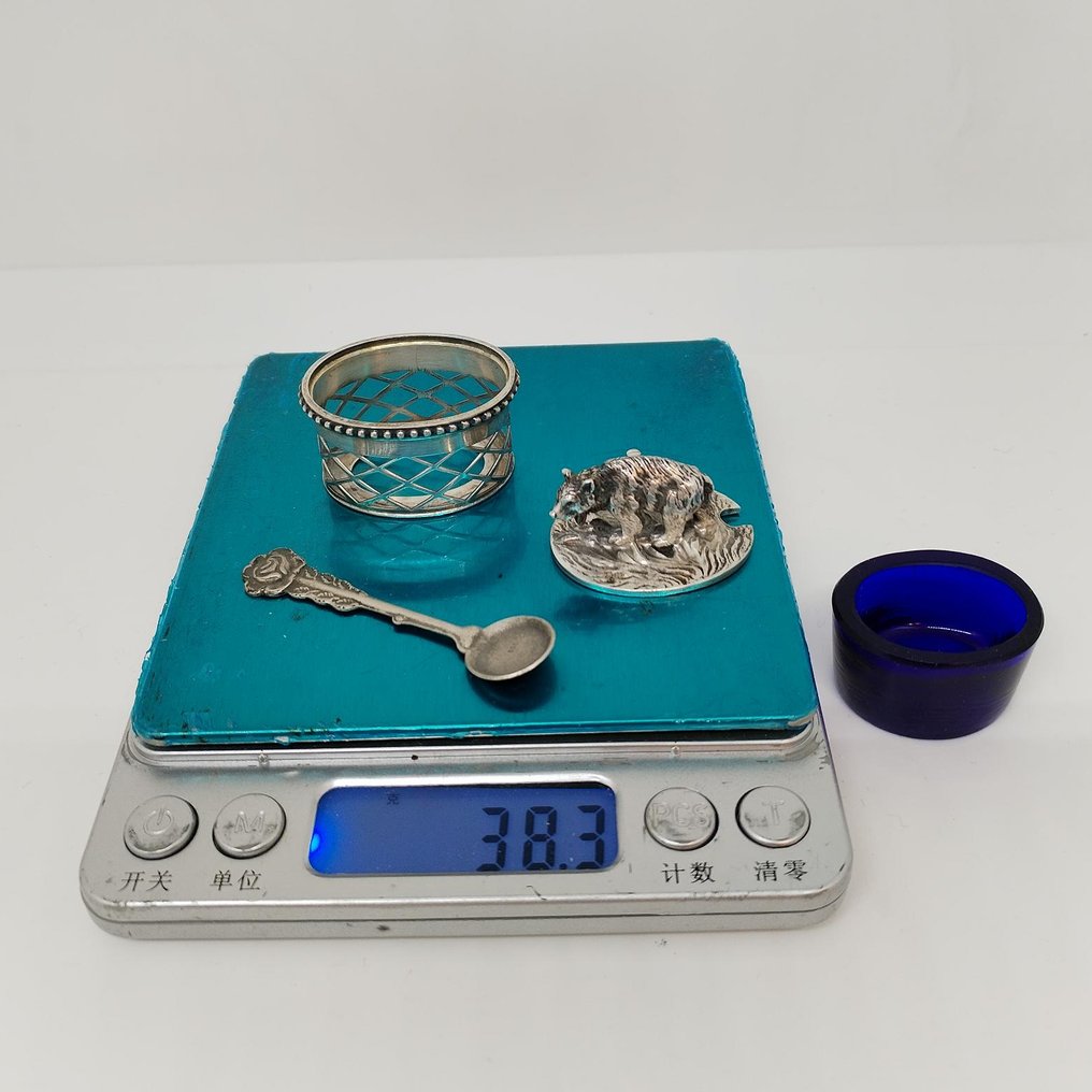 Spice container - Silver, Crystal #4.3