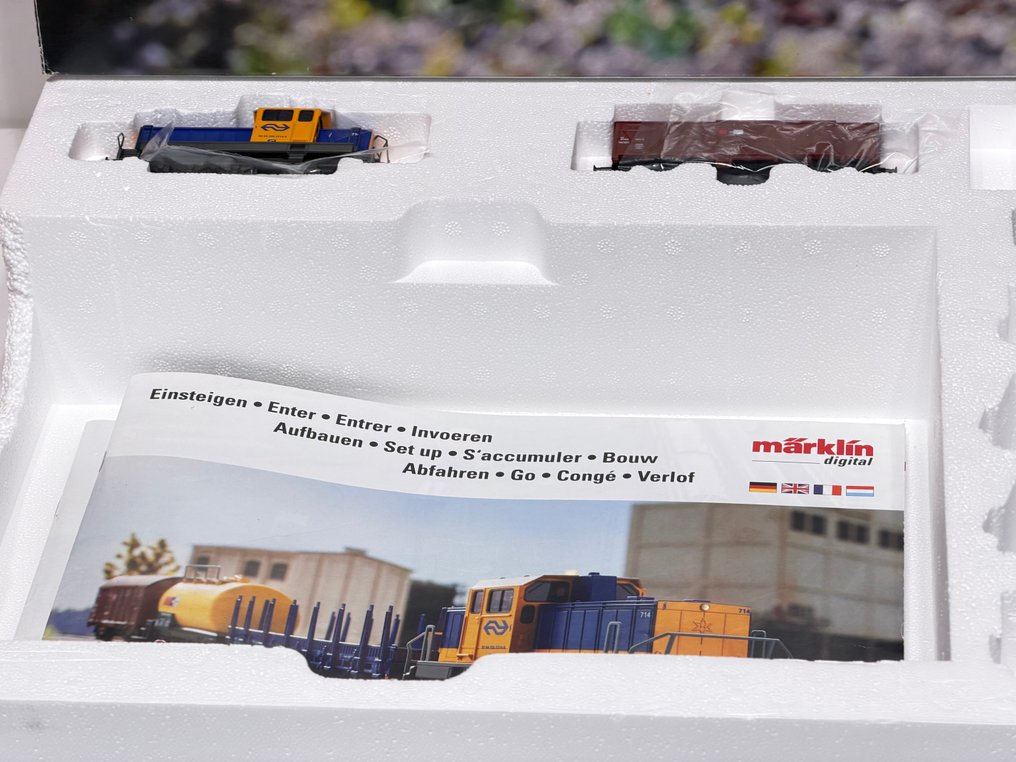 Märklin H0 - 29023 - Set pentru începători (1) - Tren de marfă olandez din setul de start digital. - NS #2.1