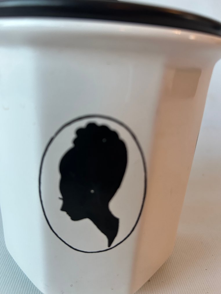 Regina Gouda - Floris Meydam - Βάζο - Μαύρη πριγκίπισσα - Πήλινο - Black Prinses δοχείο αποθήκευσης #3.2