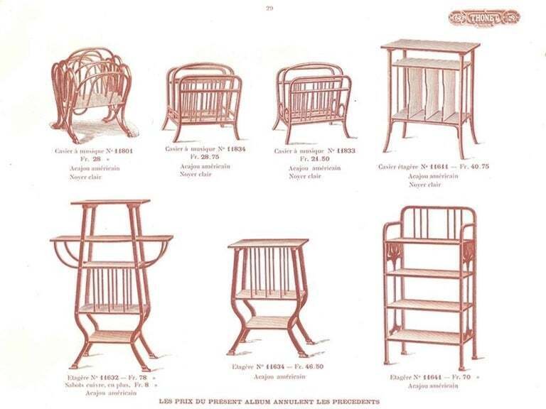 Thonet - Michael Thonet - Magazine rack - No. 33 - Beech #1.0