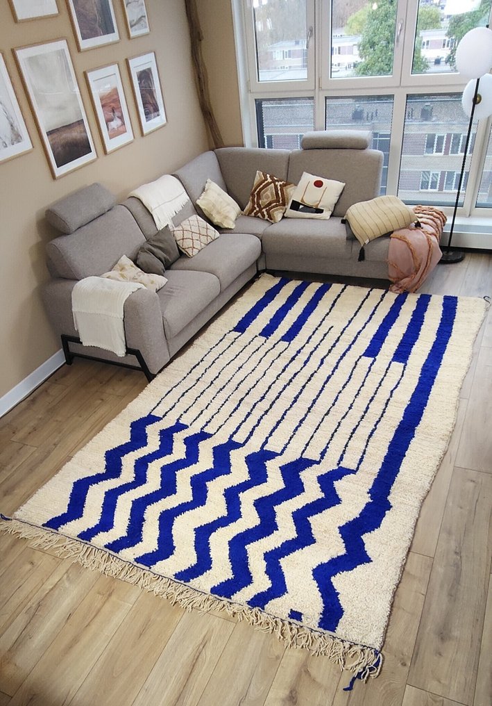 Berbertæppe, gulvtæppe Beni Mellal-tæppe - Tæppe - 320 cm - 200 cm - #B16.6 #1.0